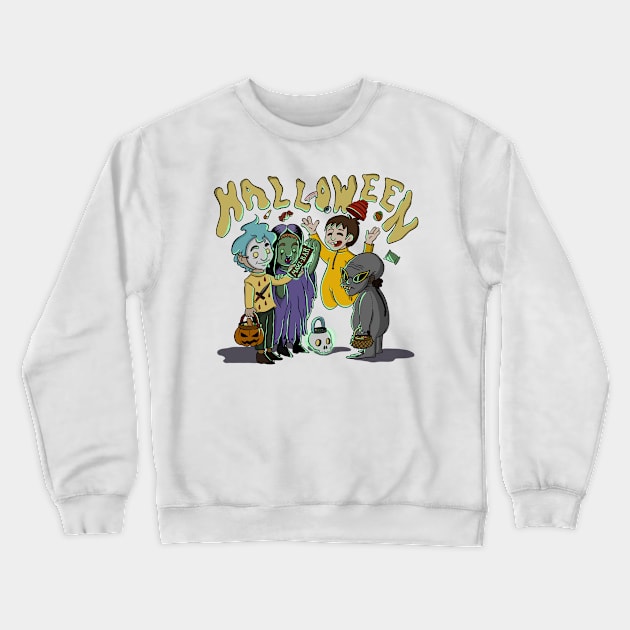 Spooky crew Crewneck Sweatshirt by atomiqueacorn
